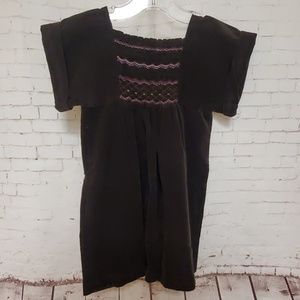 Bonpoint Smocked Corduroy Dress #523